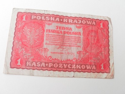 1 MARKA POLSKA 1919 GW