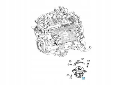 Mercedes-benz оригинальный номер a1672407300 фото №1