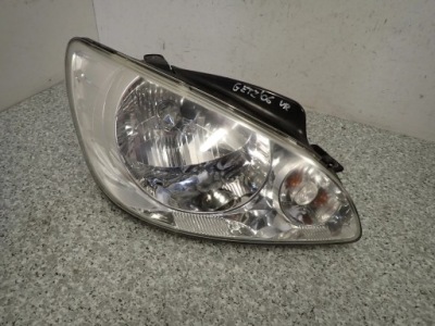 Hyundai getz 06-10 лампа передняя правая фара europa фото №1