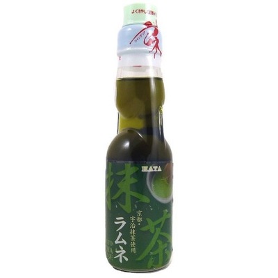 Japońska oranżada Ramune Herbata MATCHA 200 ml