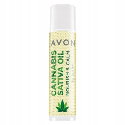 AVON Balsam do Ust z Olejem Konopnym