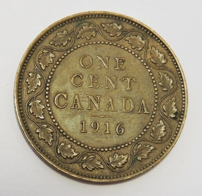 KANADA 1 cent 1916