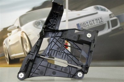 Porsche 987 boxster cayman podstawa/reflektor лівий фото №1