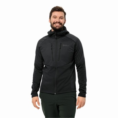 Męska kurtka polarowa z kapturem Jack Wolfskin ALPGRAT PRO INS FZ XXL