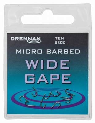 Haki WIDE GAPE Drennan # 12 | 10 szt - Haczyki