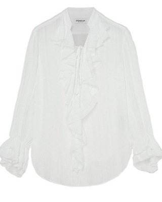 Dondup Damska Odzież Koszula R. 42 IT Biały