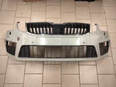 Skoda octavia 3 iii rs lift lifting 17-20 бампер перед передний фото №1