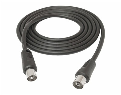 KABEL TV-VIDEO WTYK 1,5M CZARNY LB0158 LIBOX