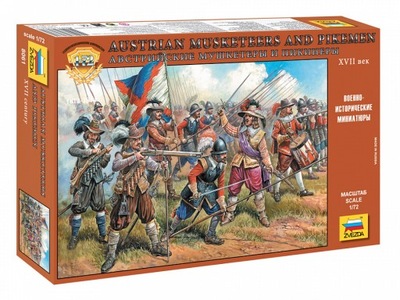 1:72 Austrian Musketeers and Pikemen XVII