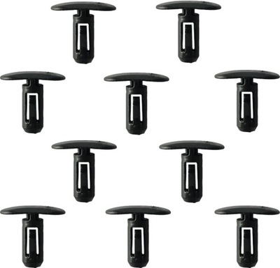 10x клипса уплотнители дверь renault megane ii 03-09 фото №1