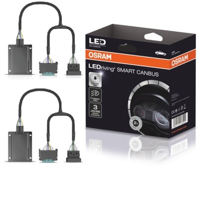 ADAPTADOR LEDRIVING SMART CANBUS OSRAM LEDSC03-1H7 DIODO LUMINOSO LED 12W 12V 2 PIEZAS  