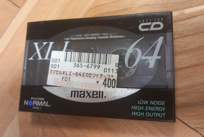 MAXELL XLI 64 kaseta magnetofonowa