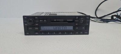 VW GAMMA GOLF IV PASSAT B5 BORA RADIO CASSETE 1J0035186D CON CÓDIGO  