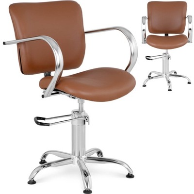 Fotel krzesło fryzjerskie barberskie kosmetyczne L