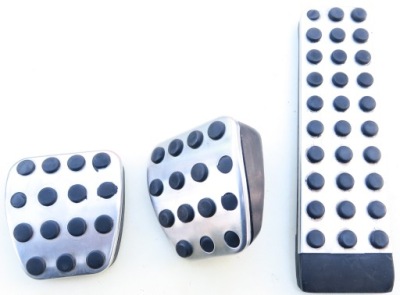 Накладки na педалі алюміній механічна коробка передач europa mercedes slk w170 r170 фото №1