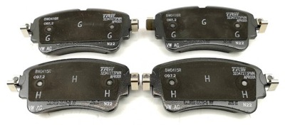 NUEVO ORIGINAL ZAPATAS DE FRENADO AUDI A4 8W 8W0698451BJ  