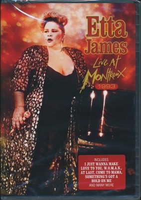 Film JAMES ETTA LIVE AT MONTREUX 1993 płyta