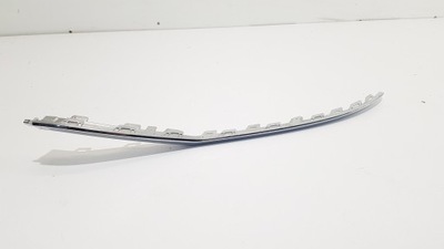 Vw t-roc молдинг хром бампера правый перед фото №1