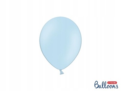 Balony Strong 12cm, Pastel Baby Blue