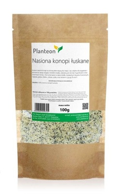 Nasiona konopi łuskane 100g