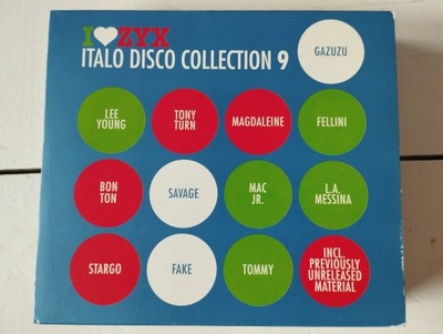 Składanka ITALO DISCO COLLECTION I Love ZYX 9 3CD