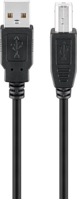 Kabel USB 2.0 Hi-Speed Czarny 1.8 m