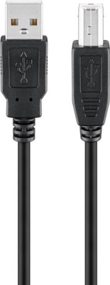 Kabel przewód USB 2.0 Hi-Speed Czarny 1.8m