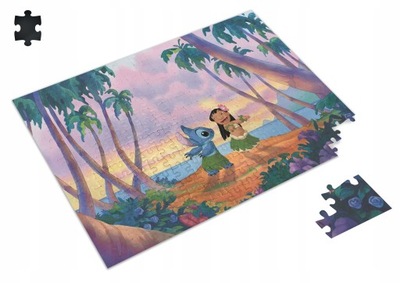 Puzzle Puzzle DLA FANA Lilo i Stitch Stich IMIĘ 120 el. 6 imię #7