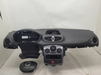 Ranault clio iii lift панель приладів консоль приладова шкіра оригінал подушка безпеки фото №1