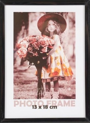 RAMKA SIMPLE 13X18CM CZARNA, FANDY