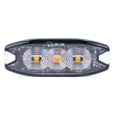 ФАРА BLYSKOWA ПРЕДУПРЕЖДЕНИЯ PLASKA 3 СВЕТОДИОД LED R65 R10 12-24V AMIO-02297 фото