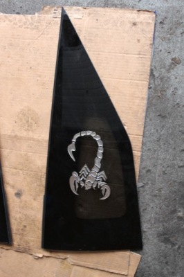 Honda cr-z 1.5 гибрид стекло кузов левая задняя фото №1