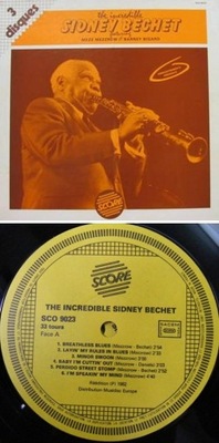 Sidney Bechet, The Incredible, 3 LP NM