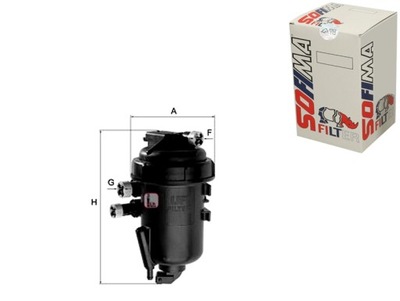 Sofima фильтр топлива opel signum vectra c vectra c фото №1