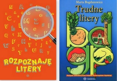 Rozpoznaję litery podobne Trudne litery