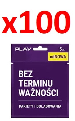 starter play na kartę odNowa 100 sztuk