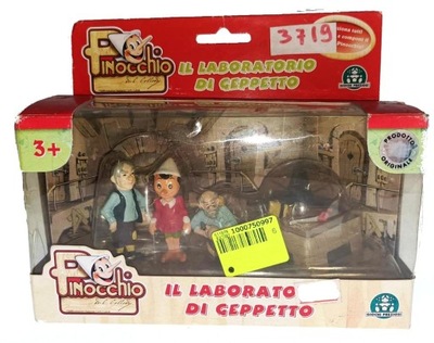 Pinokio figurki kolekcjonerskie Oryginał "W pracowni Gepetto"