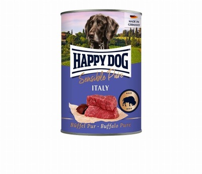 HAPPY DOG PUSZKA dla psa - Italy (Bawół) 400g