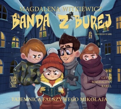 Banda z Burej. Tajemnica fałszywego Mikołaja CD audiobook