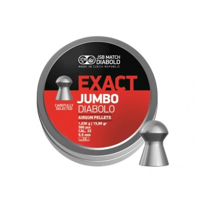 ŚRUT DIABOLO 5,5mm JSB EXACT JUMBO 500szt