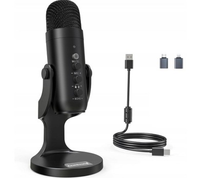 zealsound Mikrofon pojemnościowy USB-C do komputera PC