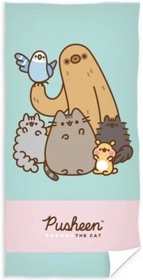 Ręcznik bawełniany kotek Pusheen i jej przyjaciele
