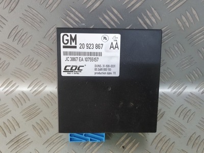 Модуль блок управления подвеска opel insignia 20923867 фото №1