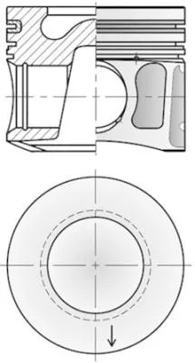 KOLBENSCHMIDT 41008600 ПОРШЕНЬ