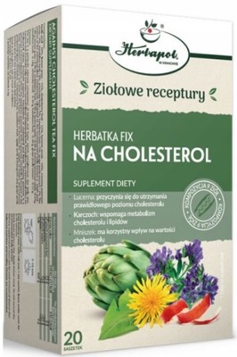 Herbapol Kraków Herbatka fix na cholesterol 20sasz