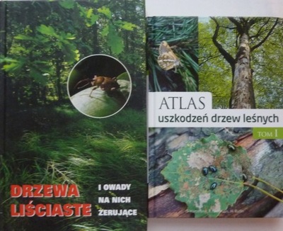 DRZEWA LIŚCIASTE OWADY ŻERUJĄCE ATLAS USZKODZEŃ