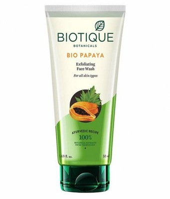 Oczyszczający żel do twarzy Biotique Bio Papaya