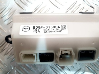 Модуль вентилятора mazda 3 bp iv 19- фото №1