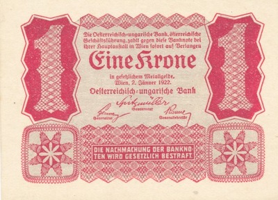 [MB12193] Austria 1 korona 1922
