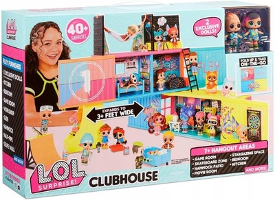 Domek z lalkami L.O.L. Surprise Clubhouse super zestaw